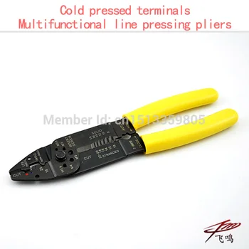 Multifunctional crimping pliers/wiring clamp/wire cutters/stripping pliers, terminal/insulated terminals Crimping pliers
Multifunctional crimping pliers/wiring clamp/wire cutters/stripping pliers, terminal/insulated terminals Crimping pliers