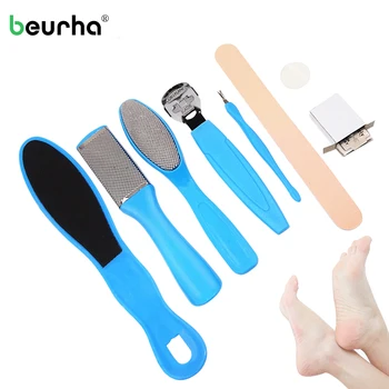 Beurha 8PCS/Set Manicure Foot Care File Set Dead Hard Skin Callus Remover Scraper Pedicure Rasp Tools Feet Care Tool Kit
Beurha 8PCS/Set Manicure Foot Care File Set Dead Hard Skin Callus Remover Scraper Pedicure Rasp Tools Feet Care Tool Kit