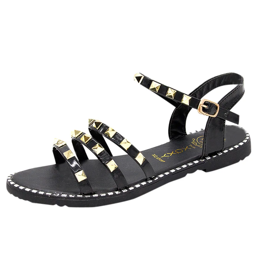 SAGACE Fashion Summer Women Sexy Non-Slip Outdoor Round Toe Low Sandals Casual Beach Roman Style Simple Rivet Slip-On Shoes
SAGACE Fashion Summer Women Sexy Non-Slip Outdoor Round Toe Low Sandals Casual Beach Roman Style Simple Rivet Slip-On Shoes