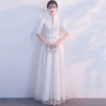 Party Dress Women White XS-2XL Floor-length Dresses 2019 New Spring Summer Korean Office Elegant Slim Maxi Dress Vestidos LR138
Party Dress Women White XS-2XL Floor-length Dresses 2019 New Spring Summer Korean Office Elegant Slim Maxi Dress Vestidos LR138