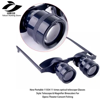 Opera Theater Concert Fishing Portable 11X34 11 times optical telescope Glasses Style Telescope & Magnifier Binoculars