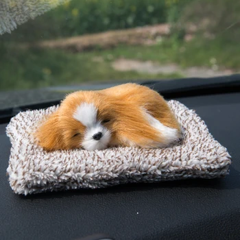 Car Ornament Plush Activated Carbon Simulation Cute Dog Decoration Sleeping dog Toy Dashboard Decor Auto Air Freshener styling
Car Ornament Plush Activated Carbon Simulation Cute Dog Decoration Sleeping dog Toy Dashboard Decor Auto Air Freshener styling