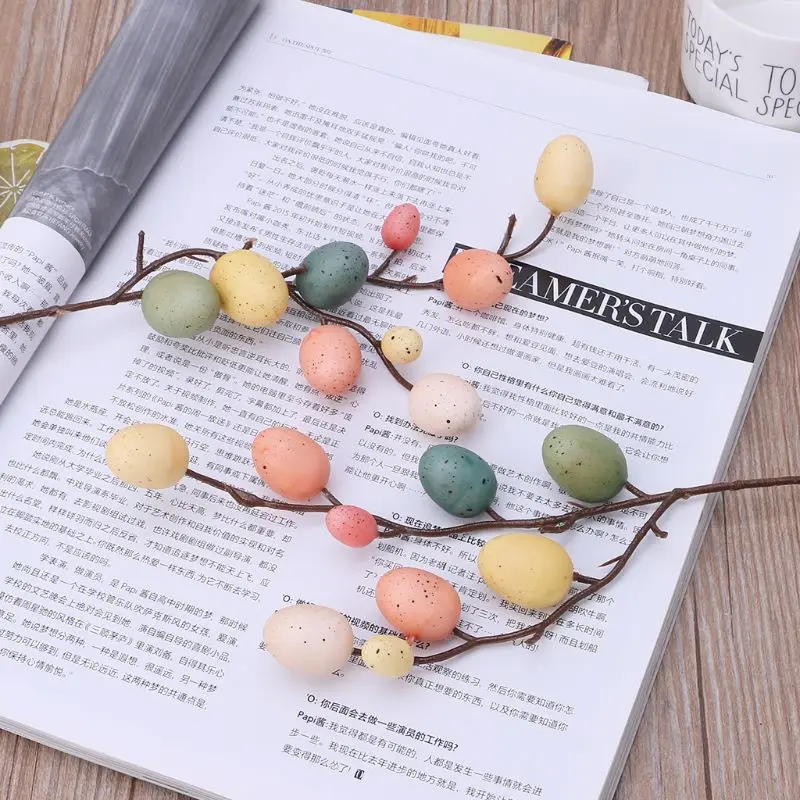 Easter Egg Tree Decor Creative Branch With Painting Eggs Plastic Spring Party Supplies
Easter Egg Tree Decor Creative Branch With Painting Eggs Plastic Spring Party Supplies