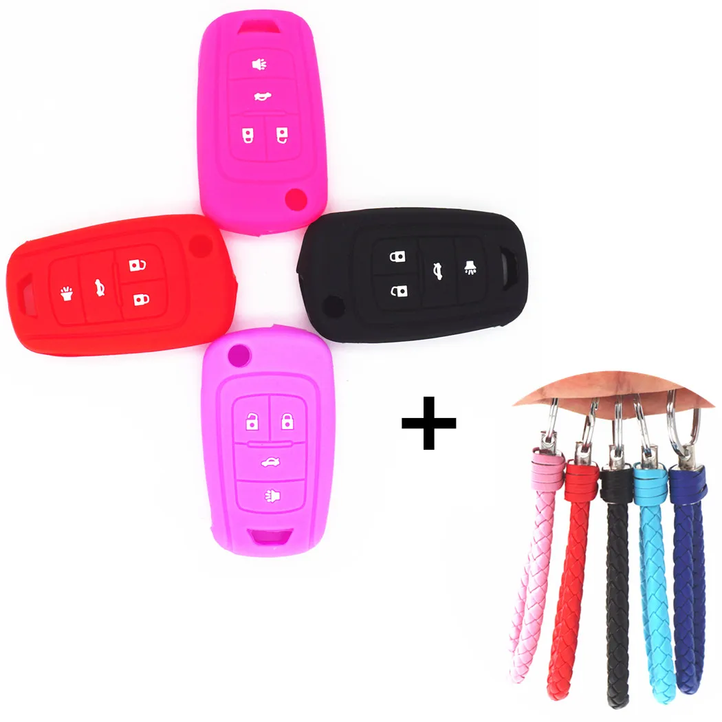 WFMJ Silicone 4 Buttons Smart Remote Key Cover Case Chain Keyring Fob for Chevrolet Camaro Cruze Equinox Impala Malibu Sonic
WFMJ Silicone 4 Buttons Smart Remote Key Cover Case Chain Keyring Fob for Chevrolet Camaro Cruze Equinox Impala Malibu Sonic