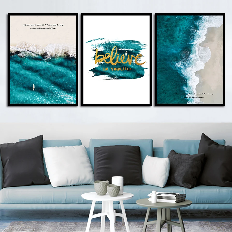 Nordic Style Canvas Minimalist Poster Modular Blue Sea Water Scenery Art Print Painting Quote Home Baby Room Decor Wall Pictures
Nordic Style Canvas Minimalist Poster Modular Blue Sea Water Scenery Art Print Painting Quote Home Baby Room Decor Wall Pictures