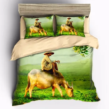 AHSNME Forest buffalo ride between people Customizable King Queen Full Bedding Sets Brand Duvet Cover pillowcase set
AHSNME Forest buffalo ride between people Customizable King Queen Full Bedding Sets Brand Duvet Cover pillowcase set