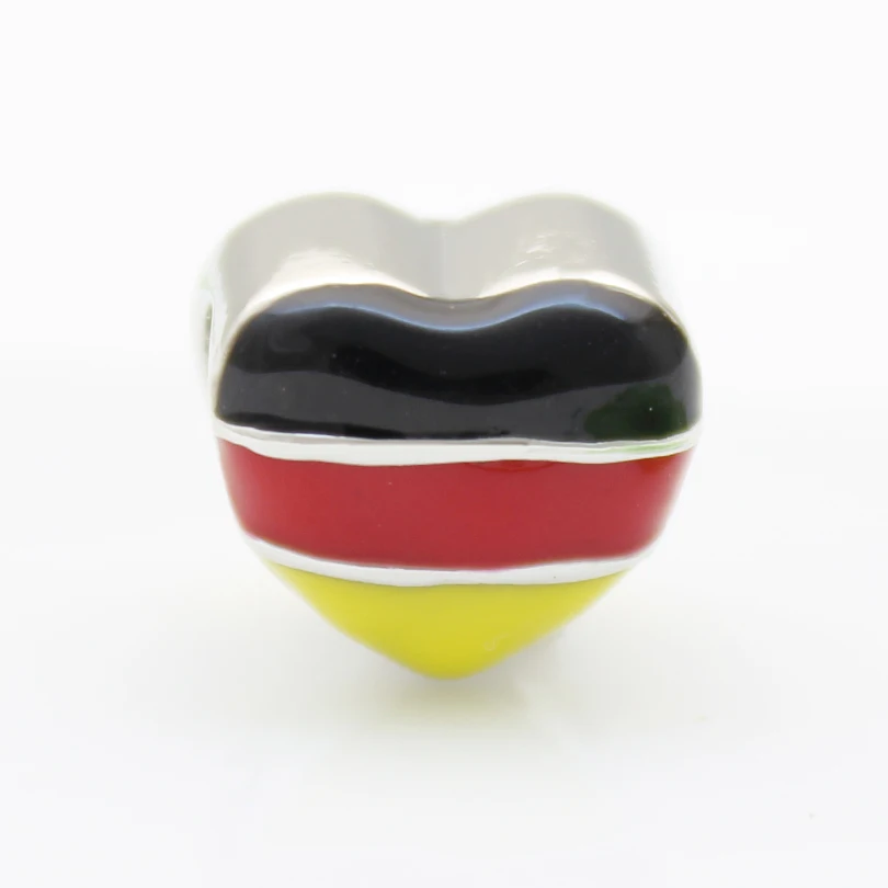 Pop Charm Handmade German Flag Metal Charm Bracelet Beads Lucky Charm Beads Fit Pandora Bracelet
Pop Charm Handmade German Flag Metal Charm Bracelet Beads Lucky Charm Beads Fit Pandora Bracelet