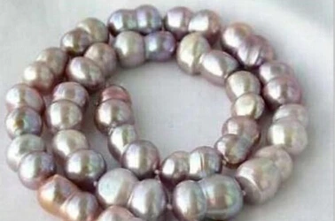Jewelr 004905 14-16MM NATURAL SOUTH SEA BAROQUE LAVENDER PEARL NECKLACE 
Jewelr 004905 14-16MM NATURAL SOUTH SEA BAROQUE LAVENDER PEARL NECKLACE