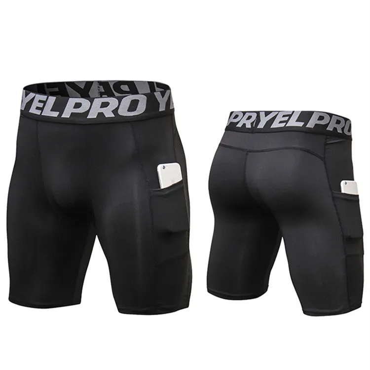 Gyms Shorts For Men Elastic Waist Tights Active Panties Pocket Wicking Clothing Male Fitness Underpants Black Short
Gyms Shorts For Men Elastic Waist Tights Active Panties Pocket Wicking Clothing Male Fitness Underpants Black Short