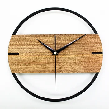 Nordic Style Fashionable Simple Silent Wood Wall Clocks for Home Decor Wood Type Wall Clock Quartz Modern Design Timer
Nordic Style Fashionable Simple Silent Wood Wall Clocks for Home Decor Wood Type Wall Clock Quartz Modern Design Timer