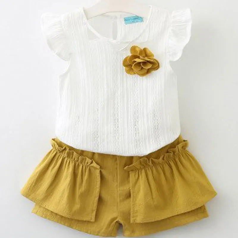2018 New Summer Baby Girls Outfits Suit Ertical Striped Seersucker Flying Sleeve Shirt + Bell-bottoms Sets 2PCS Kids Clothes
2018 New Summer Baby Girls Outfits Suit Ertical Striped Seersucker Flying Sleeve Shirt + Bell-bottoms Sets 2PCS Kids Clothes