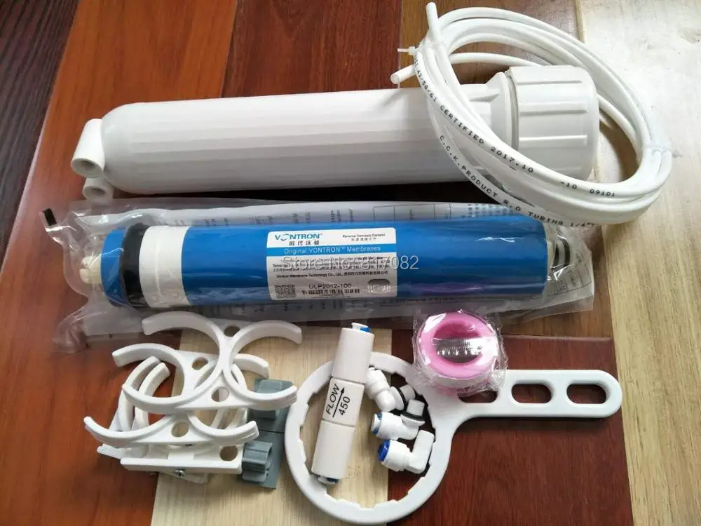 Free Shipping 100gpd Vontron RO Membrane +RO Membrane Housing +Reverse Osmosis Water Filter System Parts RO System Aquarium
Free Shipping 100gpd Vontron RO Membrane +RO Membrane Housing +Reverse Osmosis Water Filter System Parts RO System Aquarium