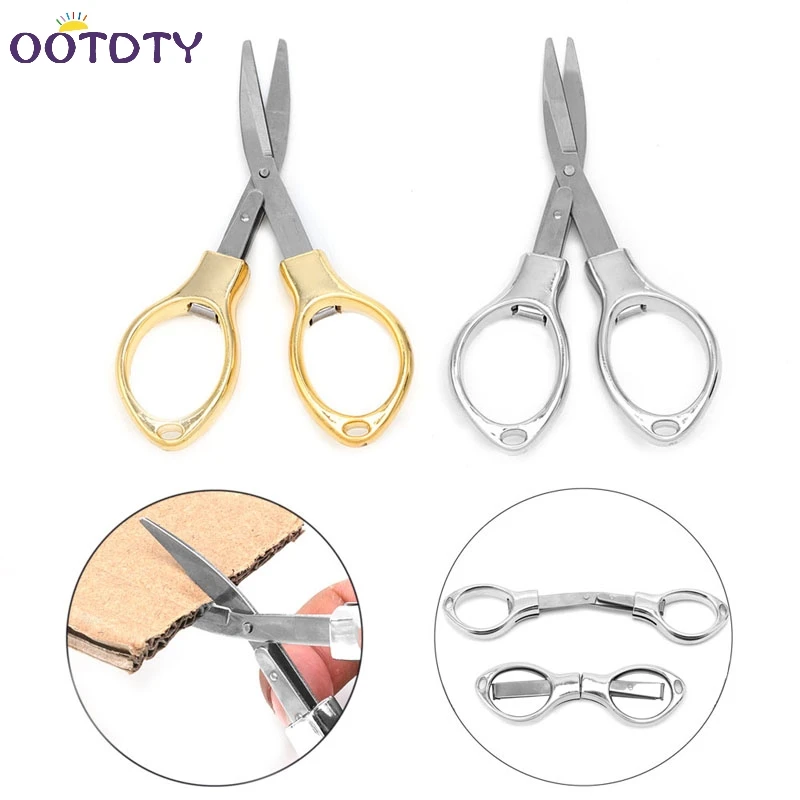 Mini Stainless Steel Folding Scissors Keychain Fishing Scissor Cutter Camping Gold Silver
Mini Stainless Steel Folding Scissors Keychain Fishing Scissor Cutter Camping Gold Silver