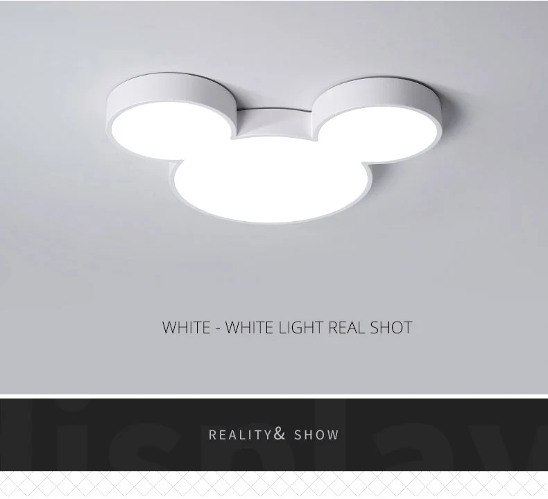 DX Color Mickey Led Ceiling Lights (8)