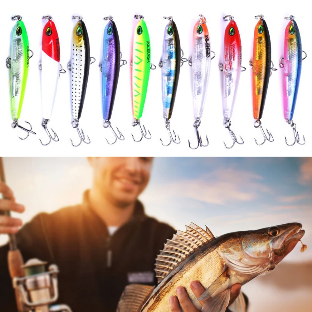 Fishing Lure in Bait Deep Swim Hard Bait Fish Tackle 7.5CM Float Minnow Fishing Wobbler Pesca Crankbait Accessories
Fishing Lure in Bait Deep Swim Hard Bait Fish Tackle 7.5CM Float Minnow Fishing Wobbler Pesca Crankbait Accessories