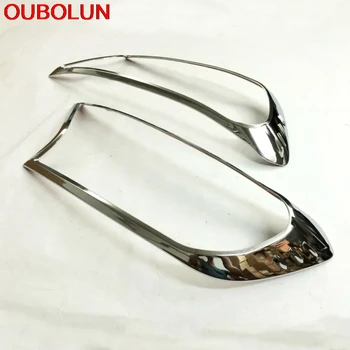 OUBOLUN Exterior Styling 2pcs For Ford Ranger 2016 2017 ABS Chrome Headlight Lamp Cover Trim
OUBOLUN Exterior Styling 2pcs For Ford Ranger 2016 2017 ABS Chrome Headlight Lamp Cover Trim