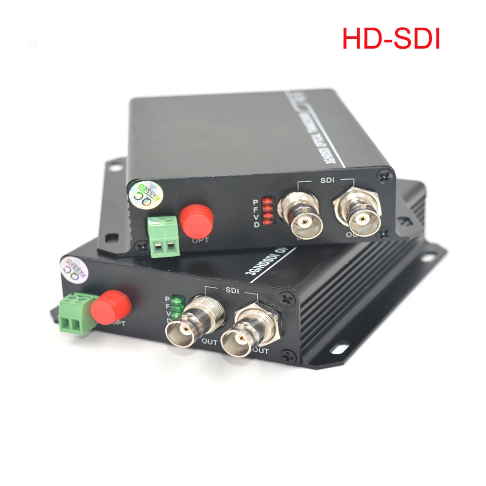 HD-SDI Video Audio Fiber optic Media converters Transmitter and Recevier with RS-485 data for SDI cameras CCTV
HD-SDI Video Audio Fiber optic Media converters Transmitter and Recevier with RS-485 data for SDI cameras CCTV