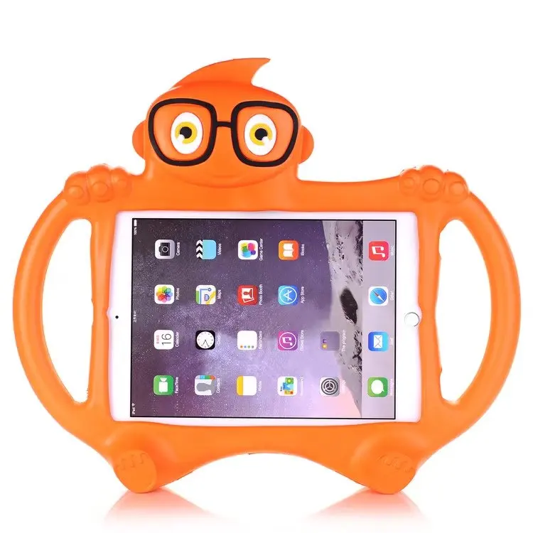 Case For Apple iPad Air 2 For Apple iPad 6 Hand-held Shock Proof EVA Full Body Cover Handle Stand Kids Safe Silicone Case
Case For Apple iPad Air 2 For Apple iPad 6 Hand-held Shock Proof EVA Full Body Cover Handle Stand Kids Safe Silicone Case