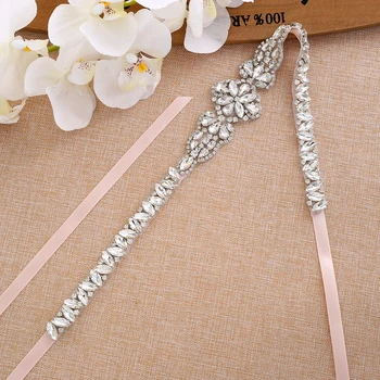 Silver Rhinestones Wedding Sash Crystal Wedding Belt Hand Beaded Bridal Belt For Wedding Dresses A181S
Silver Rhinestones Wedding Sash Crystal Wedding Belt Hand Beaded Bridal Belt For Wedding Dresses A181S
