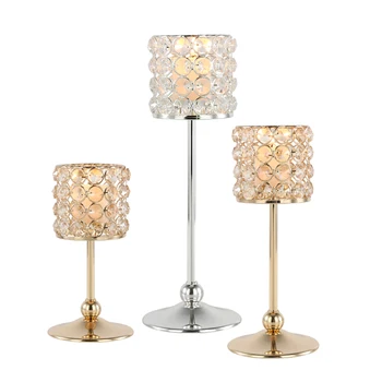 Metal Gold Crystal Candle Stand Romantic Wedding Christmas Nordic Candle Holder Decor Decoration Maison Candle Big 50ch033
Metal Gold Crystal Candle Stand Romantic Wedding Christmas Nordic Candle Holder Decor Decoration Maison Candle Big 50ch033