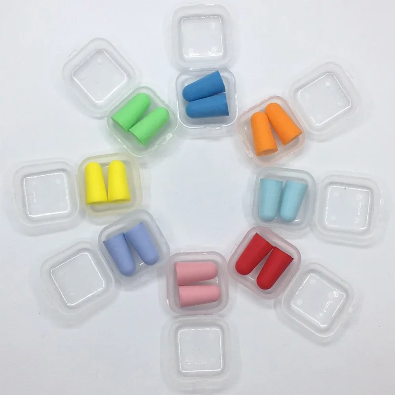 2018 new Colorful Soft Foam Ear Plugs Travel Sleep Noise Prevention Earplugs Noise Reduction For Travel Sleeping Health
2018 new Colorful Soft Foam Ear Plugs Travel Sleep Noise Prevention Earplugs Noise Reduction For Travel Sleeping Health