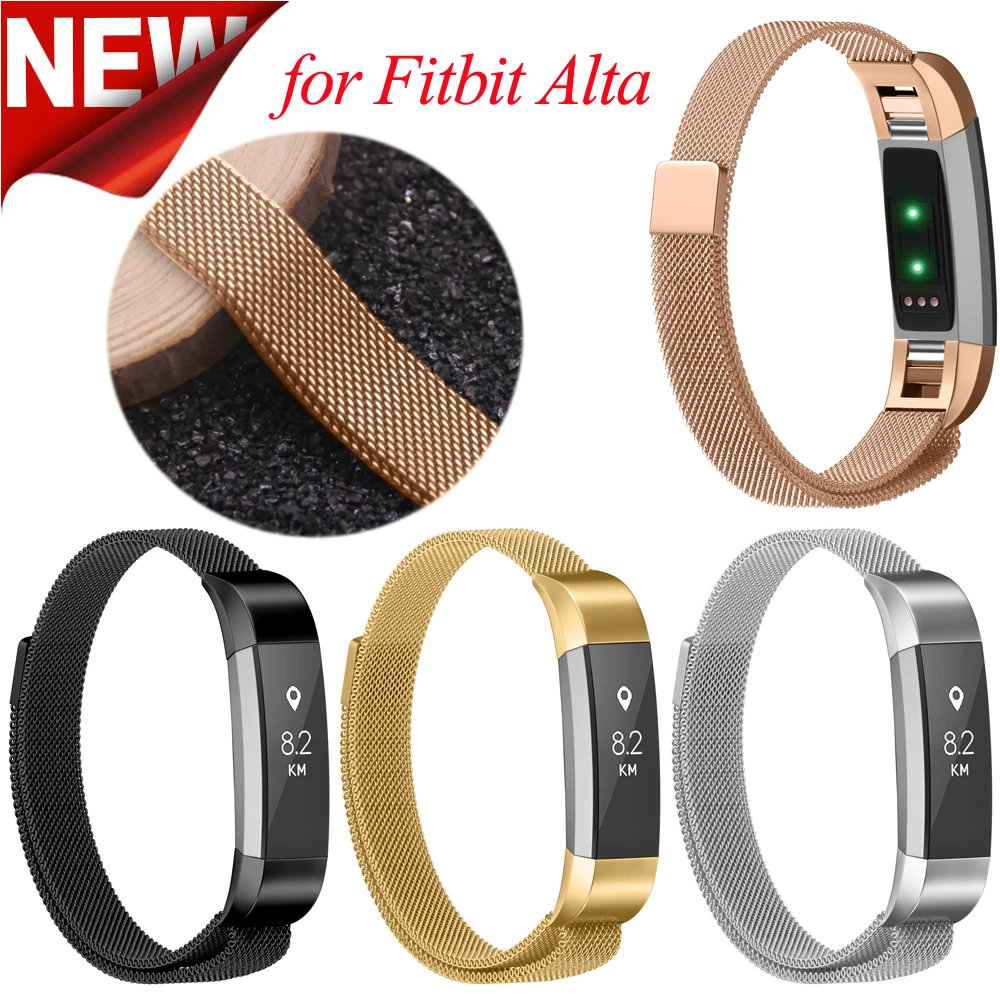 Stainless Steel Watch band for Fitbit Alta Bands Milanese Magnetic for Fitbit Alta HR Replacement Wristband Metal Bracelet Strap
Stainless Steel Watch band for Fitbit Alta Bands Milanese Magnetic for Fitbit Alta HR Replacement Wristband Metal Bracelet Strap