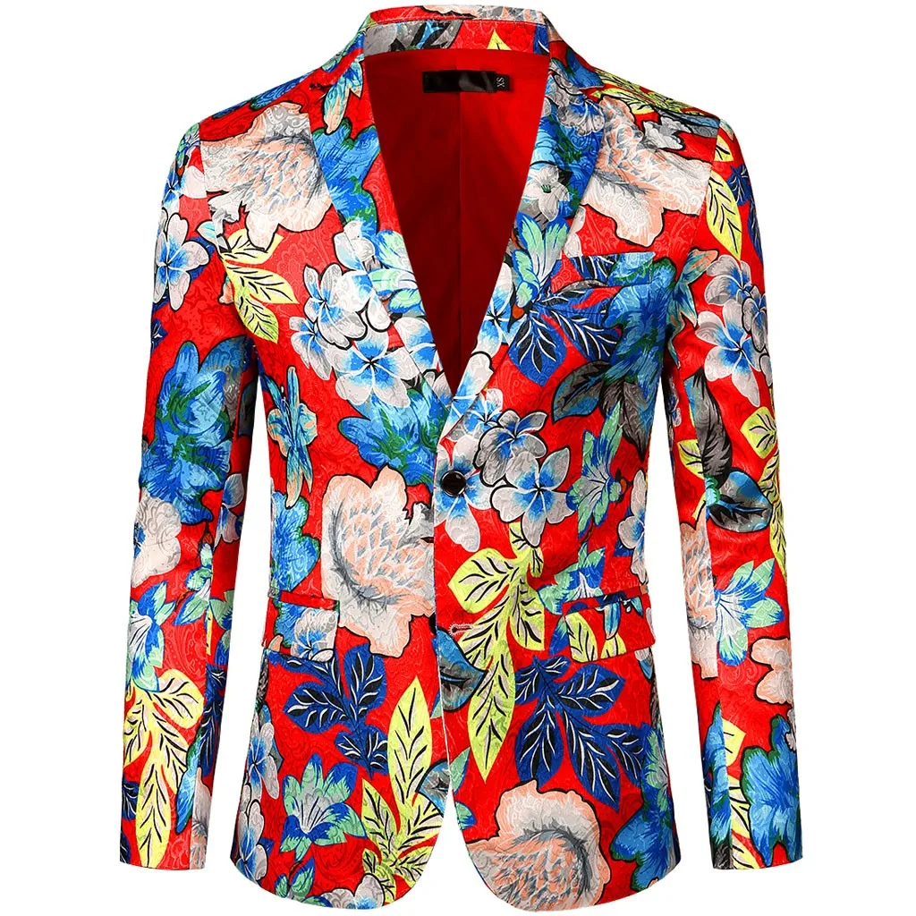 men blazer masculino sobretudo masculino blazers 2019 Fashion New Style Floral Notched Lapel Slim Fit Stylish polyester Coat Z4
men blazer masculino sobretudo masculino blazers 2019 Fashion New Style Floral Notched Lapel Slim Fit Stylish polyester Coat Z4