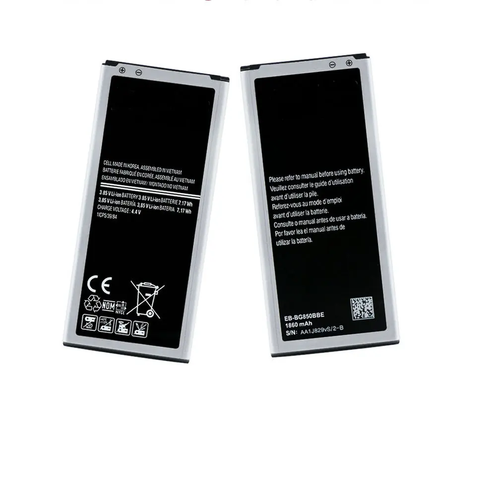 High quality Replacement Battery EB-BG850BBE 1860mAh for Samsung Galaxy Alpha G850 G8508S G850A G850Y G850K G8509V G850F
High quality Replacement Battery EB-BG850BBE 1860mAh for Samsung Galaxy Alpha G850 G8508S G850A G850Y G850K G8509V G850F