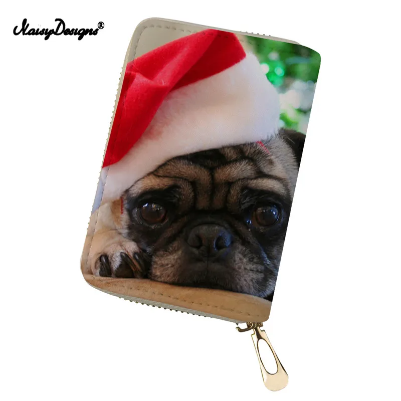 Women Cardholder Bags Cool Christmas Pug Pattern Wallet Credit Card Holders Business Card Holder Purse Lady Porte Carte
Women Cardholder Bags Cool Christmas Pug Pattern Wallet Credit Card Holders Business Card Holder Purse Lady Porte Carte