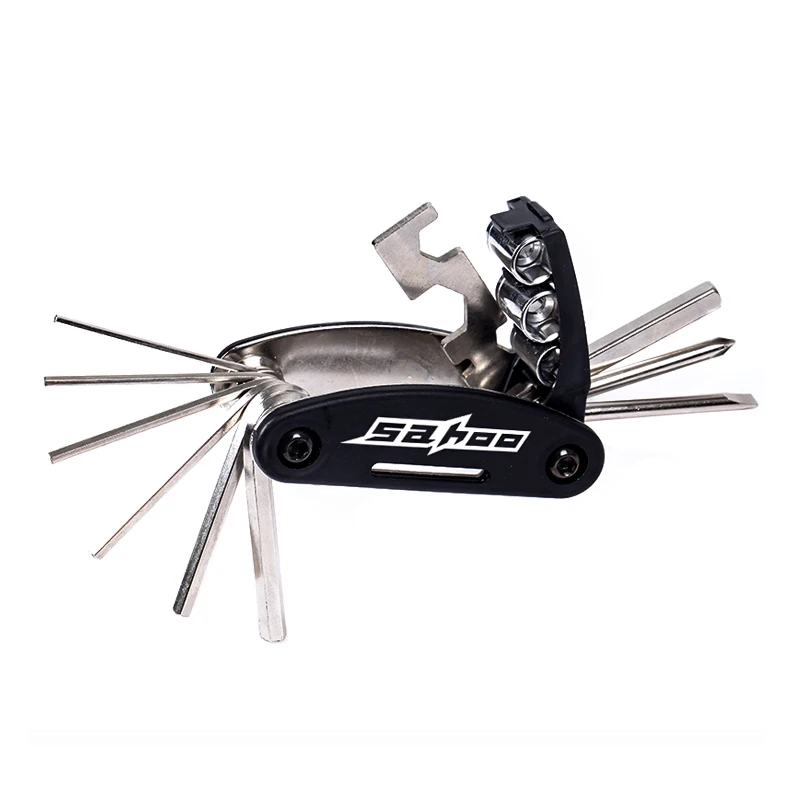 Sahoo 22047 Mountain Bike 16 in 1 Multi-Function Bicycle Cycling Mechanic Repair Tool Kit Hex Key Wrench Screwdriver
Sahoo 22047 Mountain Bike 16 in 1 Multi-Function Bicycle Cycling Mechanic Repair Tool Kit Hex Key Wrench Screwdriver