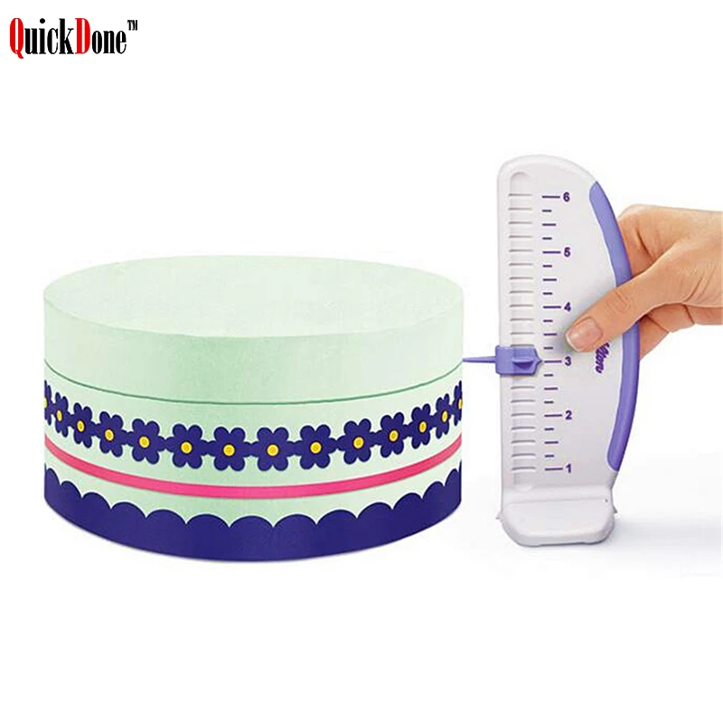 QuickDone 1PC Plastic Cake Ruler Cake Marker DIY Decorative Ruler Leveler Decorator Garland Border Accessory Baking Tool AKC5326
QuickDone 1PC Plastic Cake Ruler Cake Marker DIY Decorative Ruler Leveler Decorator Garland Border Accessory Baking Tool AKC5326
