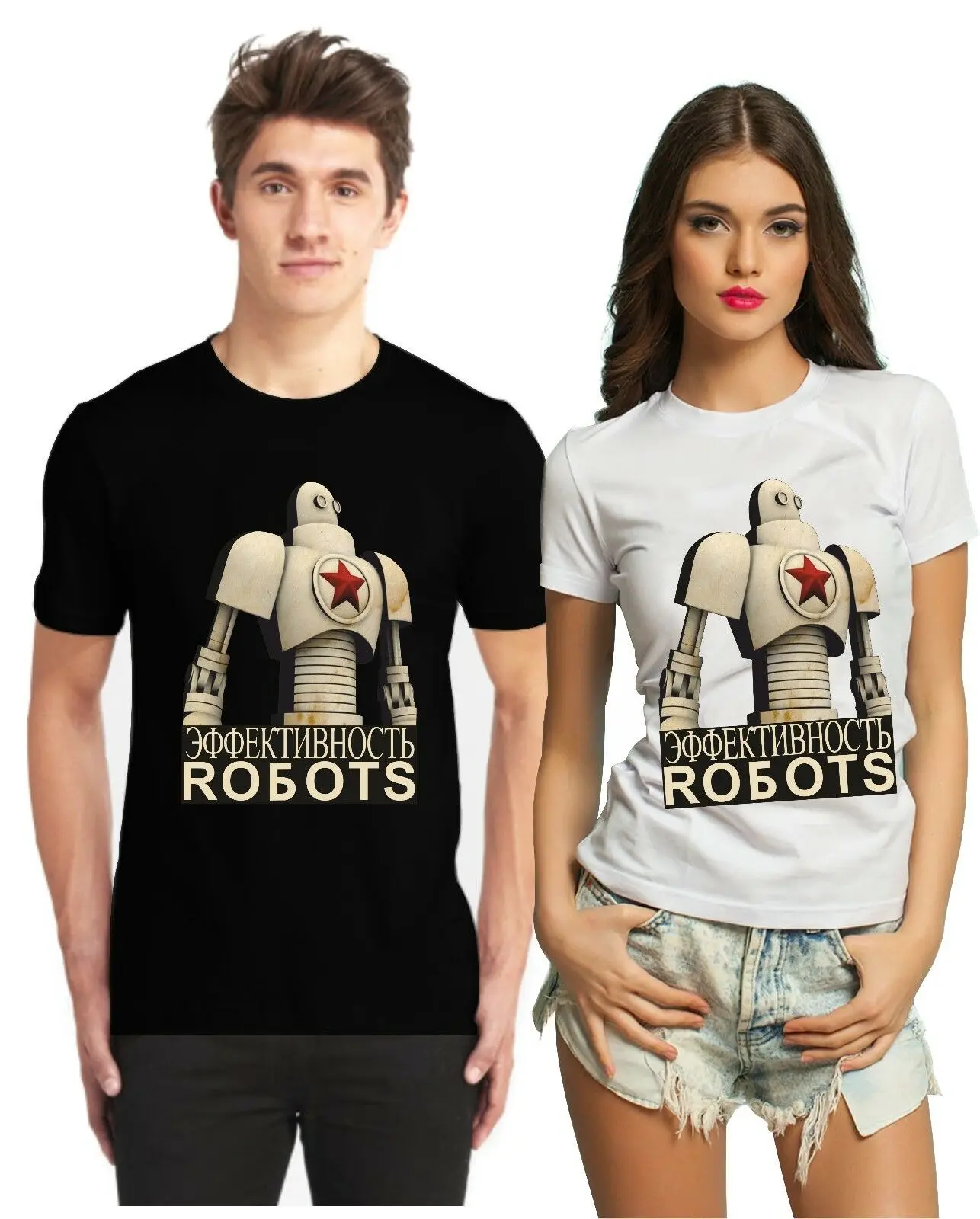 

Cccp Soviet Propaganda T Shirt Ussr Russia Russian Hammer & Sickle Россия Robot Hoodies