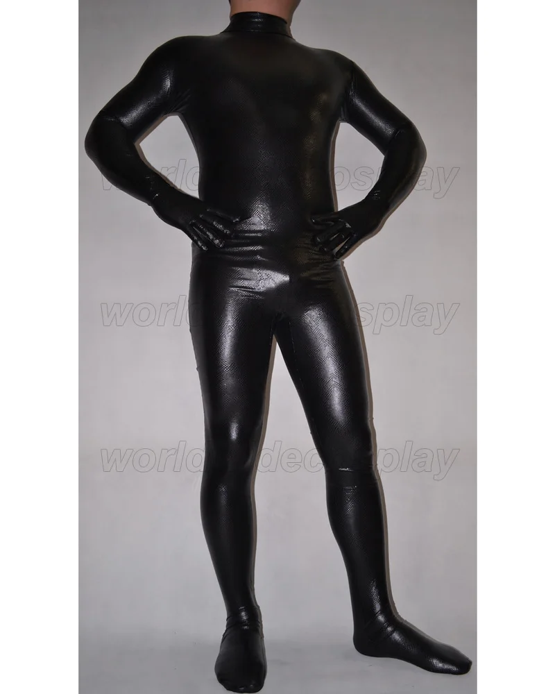 Black Snake Shiny Metallic Cosplay Zentai Suit Free Shipping for Halloween and Christmas
Black Snake Shiny Metallic Cosplay Zentai Suit Free Shipping for Halloween and Christmas
