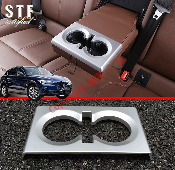 ABS Pearl Chrome Interior Rear Cup Holder Cover Trim For Alfa Romeo Stelvio 2017 2018 2019 Car Accessories Stickers W4
ABS Pearl Chrome Interior Rear Cup Holder Cover Trim For Alfa Romeo Stelvio 2017 2018 2019 Car Accessories Stickers W4