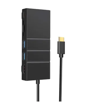 USB HUB 3.0 Type-C To HDMI, Portable HDTV Converter Adapter For Android Phones high speed in 100MB / S to read and write 63#
USB HUB 3.0 Type-C To HDMI, Portable HDTV Converter Adapter For Android Phones high speed in 100MB / S to read and write 63#