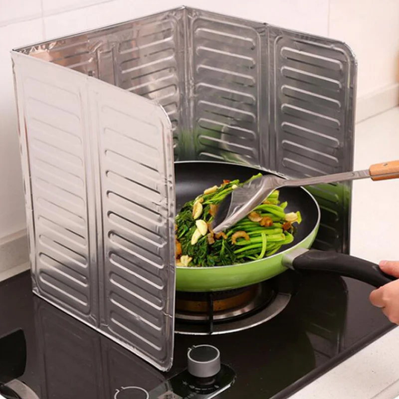 1pc Gas Stove Baffle Grease Aluminum Foil Insulation Block Oil Splash Plate Cooking Hot Baffle Tinfoil Board Kitchen Utensils
1pc Gas Stove Baffle Grease Aluminum Foil Insulation Block Oil Splash Plate Cooking Hot Baffle Tinfoil Board Kitchen Utensils