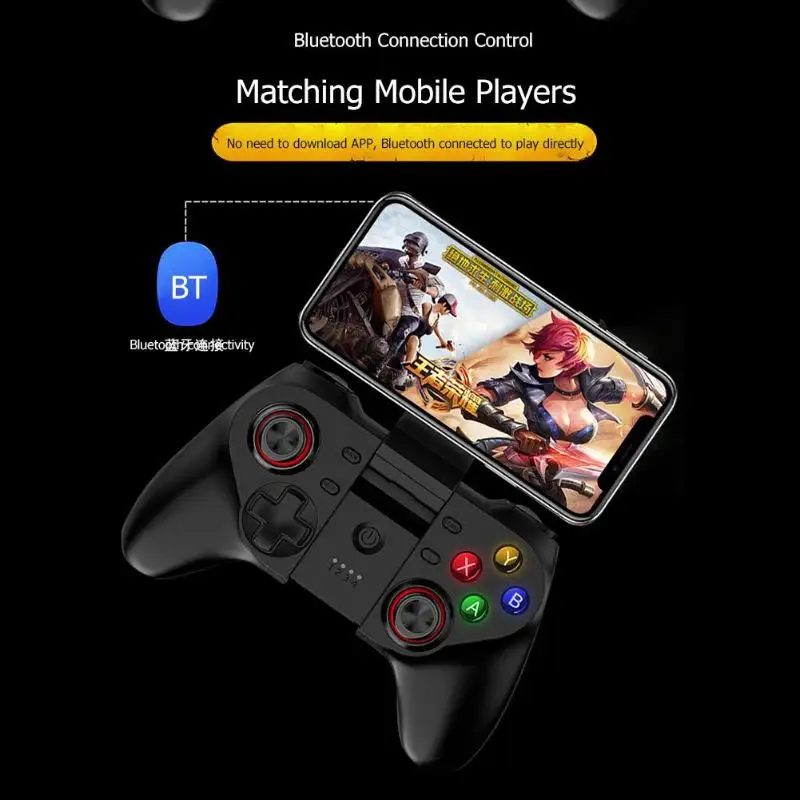 Mobile Game Controller Wireless Universal Bluetooth Gamepad Game Handle with Bluetooth 4.0 Game Joystick Controller for Pc Phone
Mobile Game Controller Wireless Universal Bluetooth Gamepad Game Handle with Bluetooth 4.0 Game Joystick Controller for Pc Phone