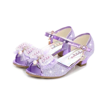 Fashion Girls Sandals Dress Shoes High heel Sequin fabric Children Shoes Girl Glitter Princess Sandals for Wedding Party Shoes
Fashion Girls Sandals Dress Shoes High heel Sequin fabric Children Shoes Girl Glitter Princess Sandals for Wedding Party Shoes