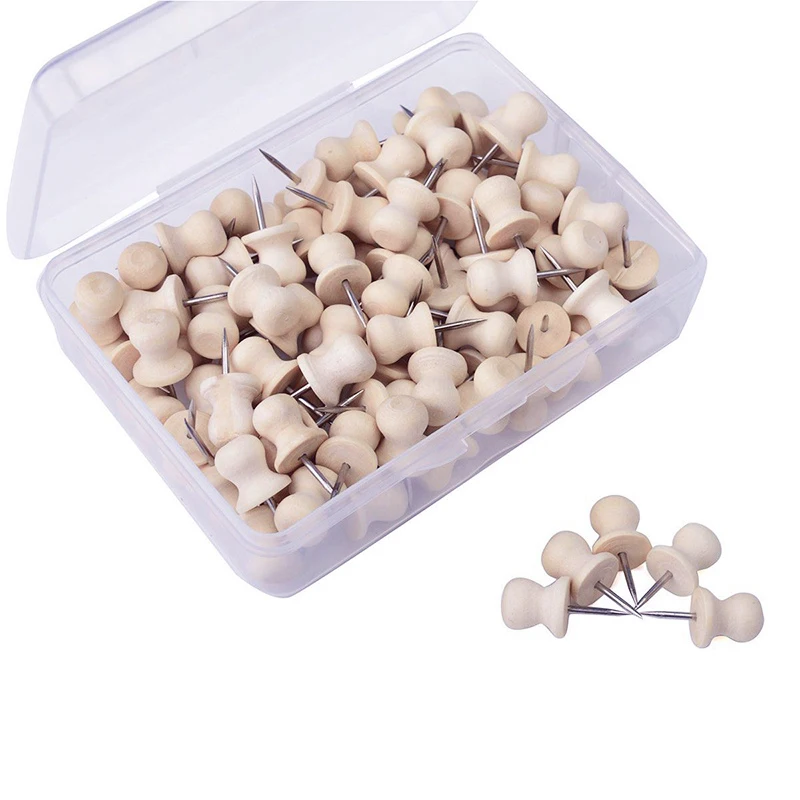 LMDZ 60Pcs Push Pins Straw Hat Wooden Thumbtack Creative Decorative Wood Thumbtack Drawing Wood Head Pins With Box Straight Pin
LMDZ 60Pcs Push Pins Straw Hat Wooden Thumbtack Creative Decorative Wood Thumbtack Drawing Wood Head Pins With Box Straight Pin