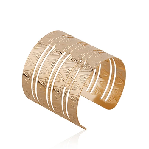 Women Punk Wide Golden Open Hand Cuff Bracelet Bangle Jewelry Present Adjustable 9686
Women Punk Wide Golden Open Hand Cuff Bracelet Bangle Jewelry Present Adjustable 9686