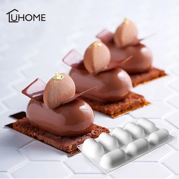 8 Holes Oval Pillow Shape Silicone Cake Mousse Mold 3D Handmade Cupcake Jelly Cookie Muffin Soap Maker DIY Baking Tools
8 Holes Oval Pillow Shape Silicone Cake Mousse Mold 3D Handmade Cupcake Jelly Cookie Muffin Soap Maker DIY Baking Tools