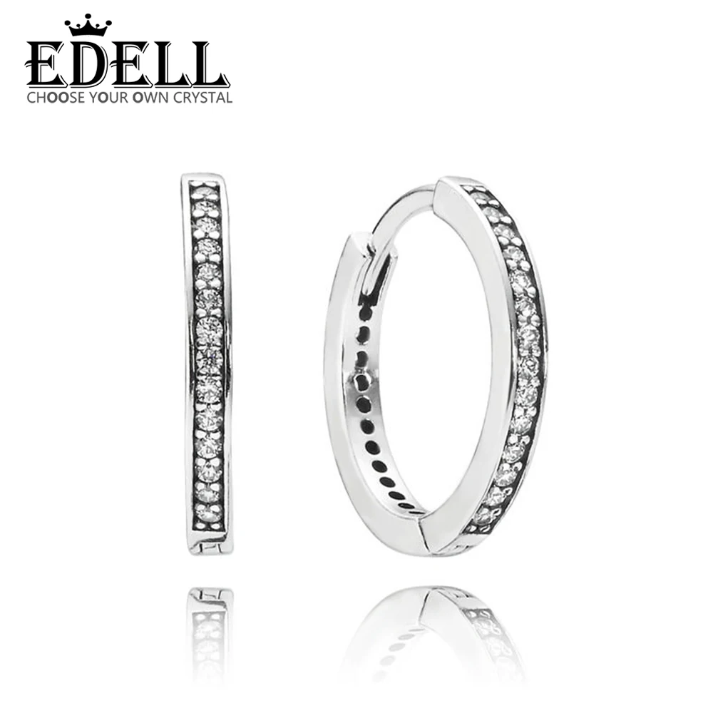 EDELL 100% 925 Sterling Silver 290558CZ SIGNATURE EARRINGS Dazzling Fresh Casual Women's Gift Original Jewelry
EDELL 100% 925 Sterling Silver 290558CZ SIGNATURE EARRINGS Dazzling Fresh Casual Women's Gift Original Jewelry