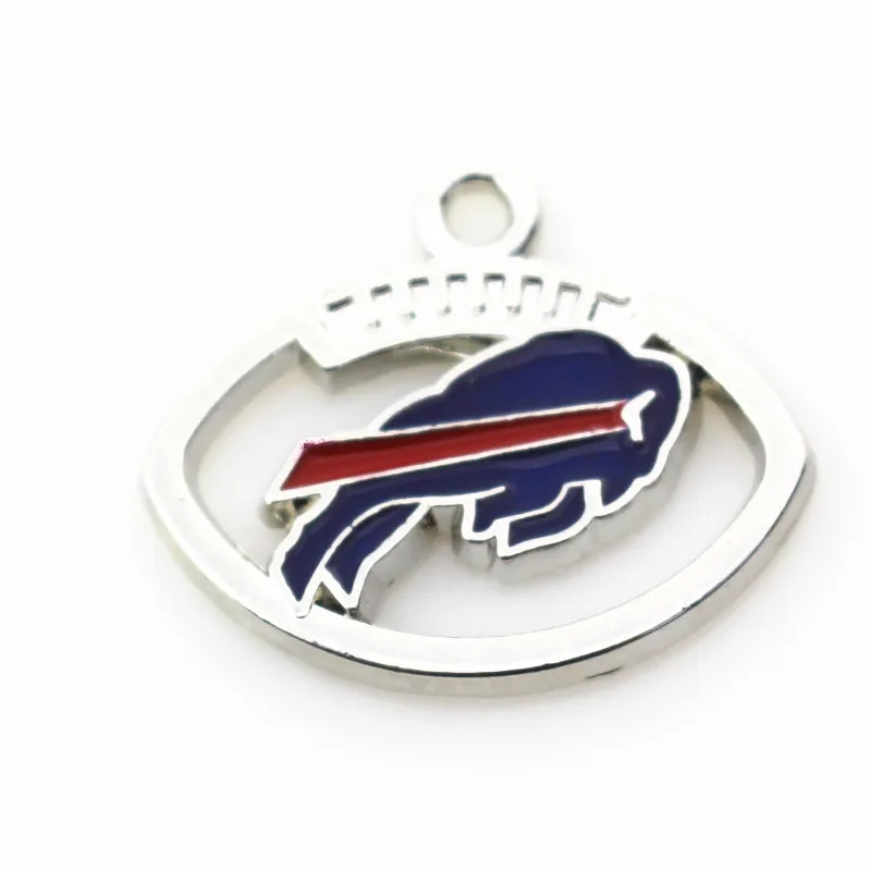 Hot Selling America sport 20pcs Bills charm Dangle Charms Football Sport Hanging DIY Bracelet Jewelry Fittings | Украшения и