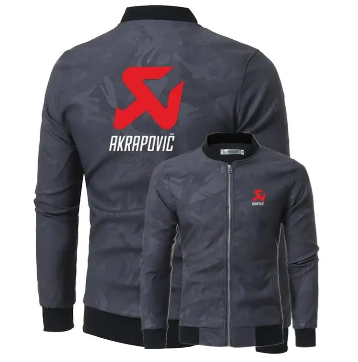 Men's Bomber Jackets AKRAPOVIC Printed Zipper FLIGHT JACKET Autumn thin Men Coats Fashion Clothings
Men's Bomber Jackets AKRAPOVIC Printed Zipper FLIGHT JACKET Autumn thin Men Coats Fashion Clothings