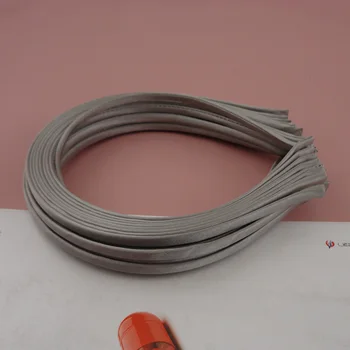 10PCS 5mm Silver Gray Satin Fabric Full Covered Plain Metal Hair Headbands hairbands for DIY hair jewelry
10PCS 5mm Silver Gray Satin Fabric Full Covered Plain Metal Hair Headbands hairbands for DIY hair jewelry