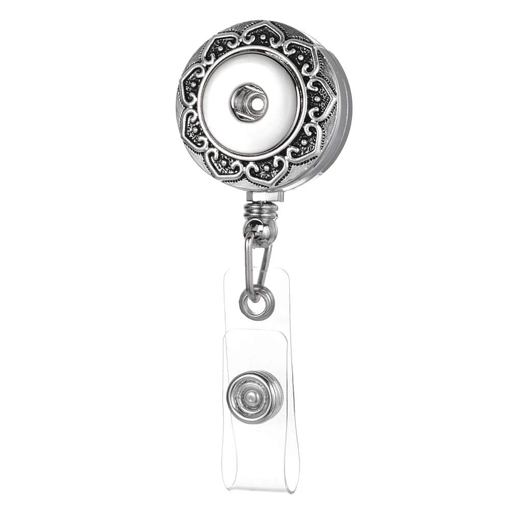 Snap Jewelry Women's Fashion Lanyard Mini Retractable Badge Reel ID Name Card Badge Holder Clip Student Nurse Badge Holder
Snap Jewelry Women's Fashion Lanyard Mini Retractable Badge Reel ID Name Card Badge Holder Clip Student Nurse Badge Holder