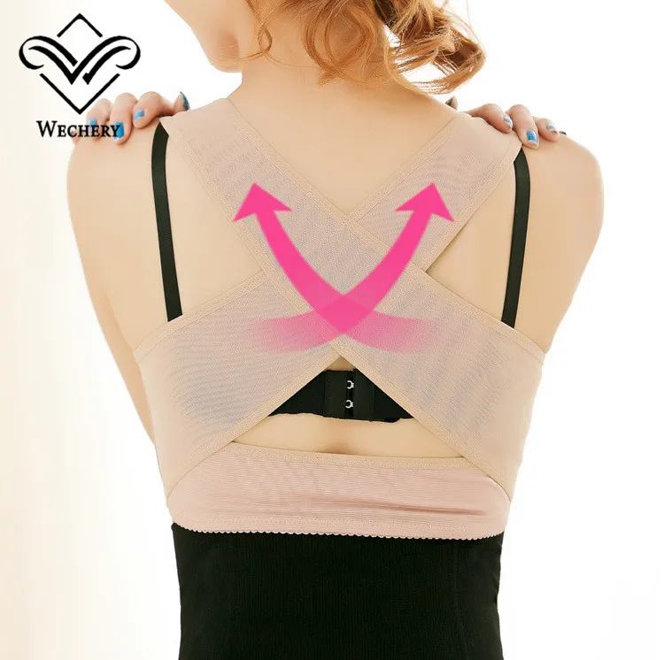 Wechery Posture Corrective Brace Humpback Corrector Slimming Underwear Belt Sculpting Clothes Body Shaper Waist Trainer Vest
Wechery Posture Corrective Brace Humpback Corrector Slimming Underwear Belt Sculpting Clothes Body Shaper Waist Trainer Vest