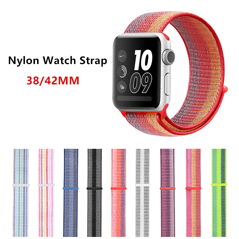 Milanese Nylon Watchband For iWatch Apple Watch 38mm 42mm Series 1 2 3 Hook & Loop Fastener Band Sport Strap Wrist Belt Bracelet
Milanese Nylon Watchband For iWatch Apple Watch 38mm 42mm Series 1 2 3 Hook & Loop Fastener Band Sport Strap Wrist Belt Bracelet