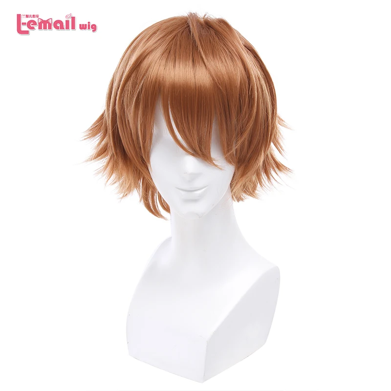 L-email wig Brand New Men Ouma Shu Cosplay Wigs 30cm/11.81inches Brown Heat Resistant Short Synthetic Hair Perucas Cosplay Wig
L-email wig Brand New Men Ouma Shu Cosplay Wigs 30cm/11.81inches Brown Heat Resistant Short Synthetic Hair Perucas Cosplay Wig