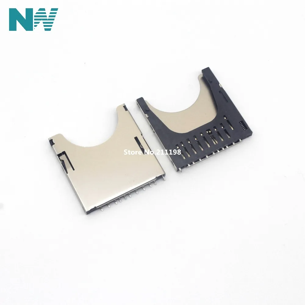 10PCS/LOT 10Pin SD Combo Deck Bomb SD Card Slot Pop-up SD Card Slot SD Connector Shell
10PCS/LOT 10Pin SD Combo Deck Bomb SD Card Slot Pop-up SD Card Slot SD Connector Shell